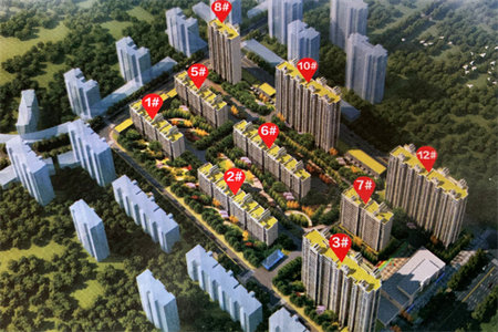 学府园3室1厅1卫正房110附房17